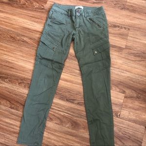 Olive Green Cargo Pants